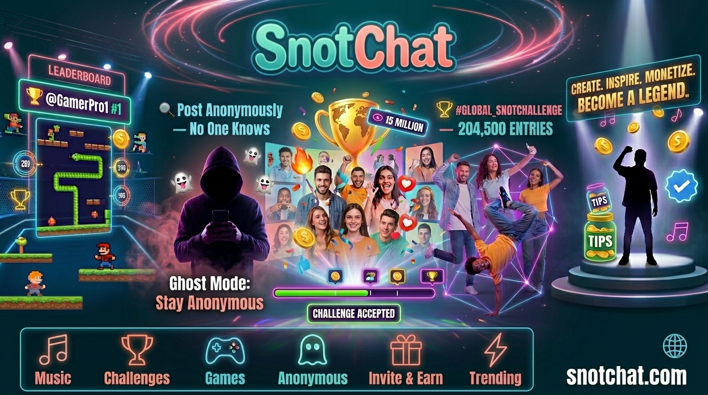 SnotChat — Post It. Go Viral. No Rules.
